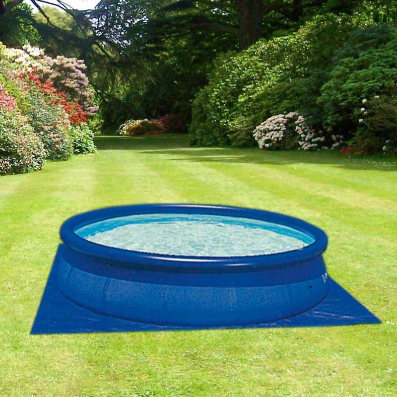 Tapis de sol pour piscine hors-sol