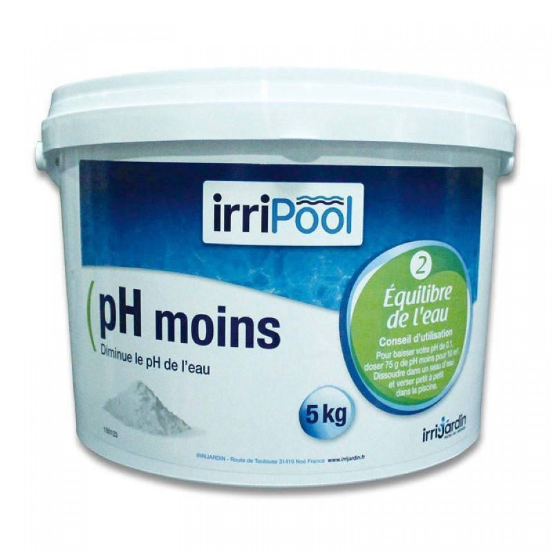 pH moins 5 kg Irripool